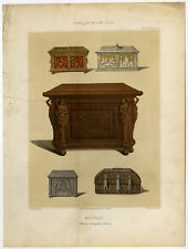 Antique print chest d'occasion  Expédié en Belgium