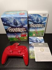 Xenoblade Chronicles Spiel + Classic Controller Red Bundle - Nintendo Wii - OVP  comprar usado  Enviando para Brazil