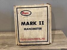 Dwyer mark manometer for sale  GODALMING