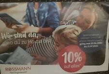 Rossmann coupons prozent gebraucht kaufen  Homberg