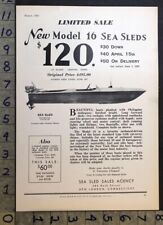 1933 sea sled for sale  Branch