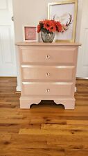 Restored pink nightstand for sale  Portsmouth