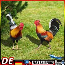 2pcs rooster ornamental for sale  Shipping to Ireland