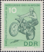 DDR #Mi972 MNH 1963 Motocross Apolda [657] comprar usado  Enviando para Brazil