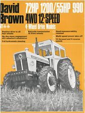 david brown 1200 tractor for sale  CALLINGTON