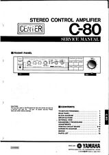 Service Manual-Anleitung für Yamaha C-80 , usado comprar usado  Enviando para Brazil
