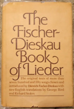 Fischer Diskau Livro de Canções, Capa Dura, Por Fischer Diesksu, Bom comprar usado  Enviando para Brazil