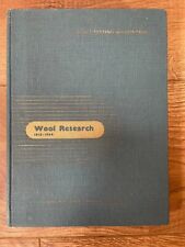 Wool Research 1918-1954 Volume 3, Testing and Control in the Wool Industry segunda mano  Embacar hacia Mexico