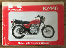Kawasaki kz440 manual for sale  MELTON MOWBRAY