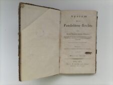 Anton Friedrich Justus Thibaut System des Pandekten-Rechts 1814, używany na sprzedaż  PL