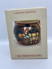 Ornamento coleção aparador de árvore de vidro Hallmark 1979 tradições de Natal comprar usado  Enviando para Brazil