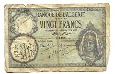 Algeria francs 1939 for sale  ILKLEY