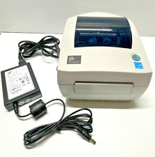 Impressora de etiquetas térmica direta Zebra GC420D desktop com adaptador PWR fabricante de equipamento original e USB 2.0, usado comprar usado  Enviando para Brazil