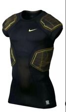 Camisa de combate Nike Pro masculina GRANDE preta Hyperstrong 3.0 compressão 4 almofadas futebol comprar usado  Enviando para Brazil