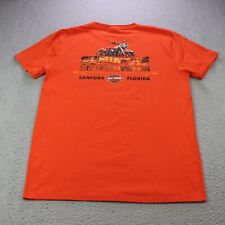 Camisa Harley Davison para hombre grande naranja paseo sin motocicletas Sanford FL SS camiseta segunda mano  Embacar hacia Argentina