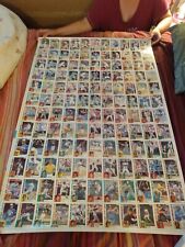 1984 Topps Nestle Complete Uncut Baseball Card Sheet Set for sale  Harborcreek
