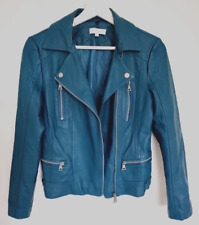Biker jacket faux for sale  BEDFORD