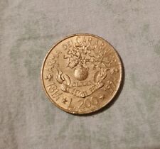Moneta 200 lire. usato  Roma