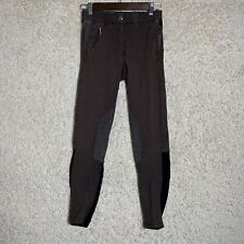 Pessoa Breeches Brown English Equestrian Pants Womens Size 26 Pull On Full Seat, used for sale  Shipping to South Africa
