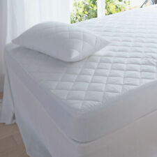 EXTRA DEEP LUXURY QUILTED MATTRESS PROTECTOR FITTED COVER ANTI ALLERGY All SIZES for sale  MANCHESTER