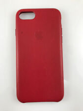 Capa de couro original genuína Apple para iPhone 7 8 NOVA 2ª 3ª geração SE vermelha comprar usado  Enviando para Brazil