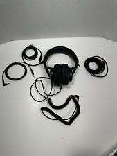 Audio-Technica ATH-PRO5XBK profissional supra-auricular fechado traseiro dinâmico DJ + cabos comprar usado  Enviando para Brazil