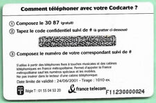 Cod carte tél d'occasion  Brax