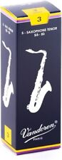 Usado, Palhetas de saxofone tenor Vandoren, força 3, caixa de 5 (caixa aberta) comprar usado  Enviando para Brazil