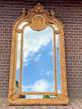 Vintage French Louis XVI Style Full Length / Floor Mirror XXL Size, used for sale  Shipping to South Africa