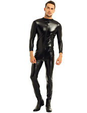 Mens leather bodysuit for sale  Shipping to Ireland