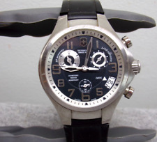 Used, Men's VICTORINOX Swiss Chronograph Watch w/ New Battery - Works Great! for sale  Shipping to South Africa