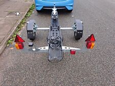 collapsible motorcycle trailer for sale  LEICESTER