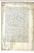 1511 manuscript vellum for sale  Saint Petersburg