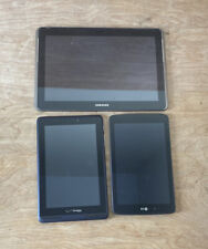 Lote de 3 Tablet Samsung GT-P5113, LG G Pad 7.0, Verizon QMV7A comprar usado  Enviando para Brazil