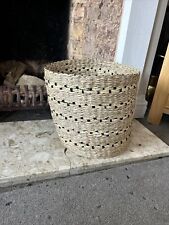 Woven Wicker log basket for sale  Shipping to South Africa
