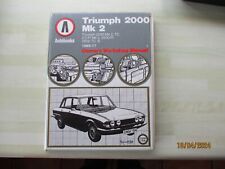 Autobooks triumph 2000 for sale  BLACKPOOL