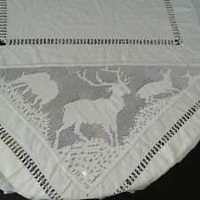 Victorian signed tablecloth for sale  LONDON