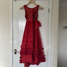 beautiful red girls dress for sale  WEYMOUTH