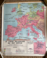 Carte scolaire ancienne d'occasion  France