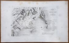 Stampa antica mappa usato  Roma