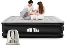 Airefina King Inflatable Air Mattress Air Bed with Built-in Electric Pump for sale  Shipping to South Africa