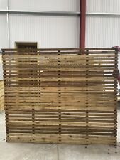 Wood slatted panel for sale  UK