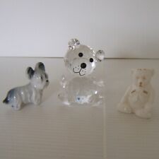 Miniatures ceramic dog for sale  SHIPLEY