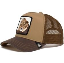Used, Goorin Bros Animal The Farm Lion King Brown Snapback Trucker Hat Adjustable for sale  Shipping to South Africa