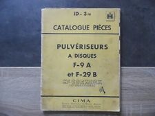 Catalogue pièces pulverisateurs d'occasion  Beaumetz-lès-Loges