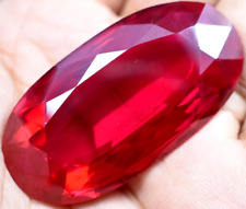 Used, Natural 150.10 Ct Mogok Pink Huge Ruby  Sparkling GGL Certified Treated Gemstone for sale  Shipping to South Africa