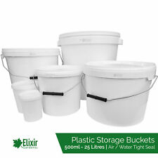 Plastic storage buckets for sale  UK