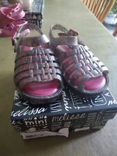 Mini sandália Melissa tamanho 8 meninas USADA! comprar usado  Enviando para Brazil