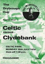 Glasgow celtic clydebank for sale  DUNDEE