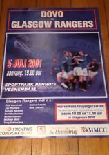 Rare match poster for sale  DUNFERMLINE